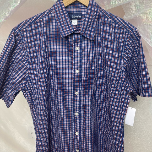 Mens Plaid button up - Picture 4 of 4
